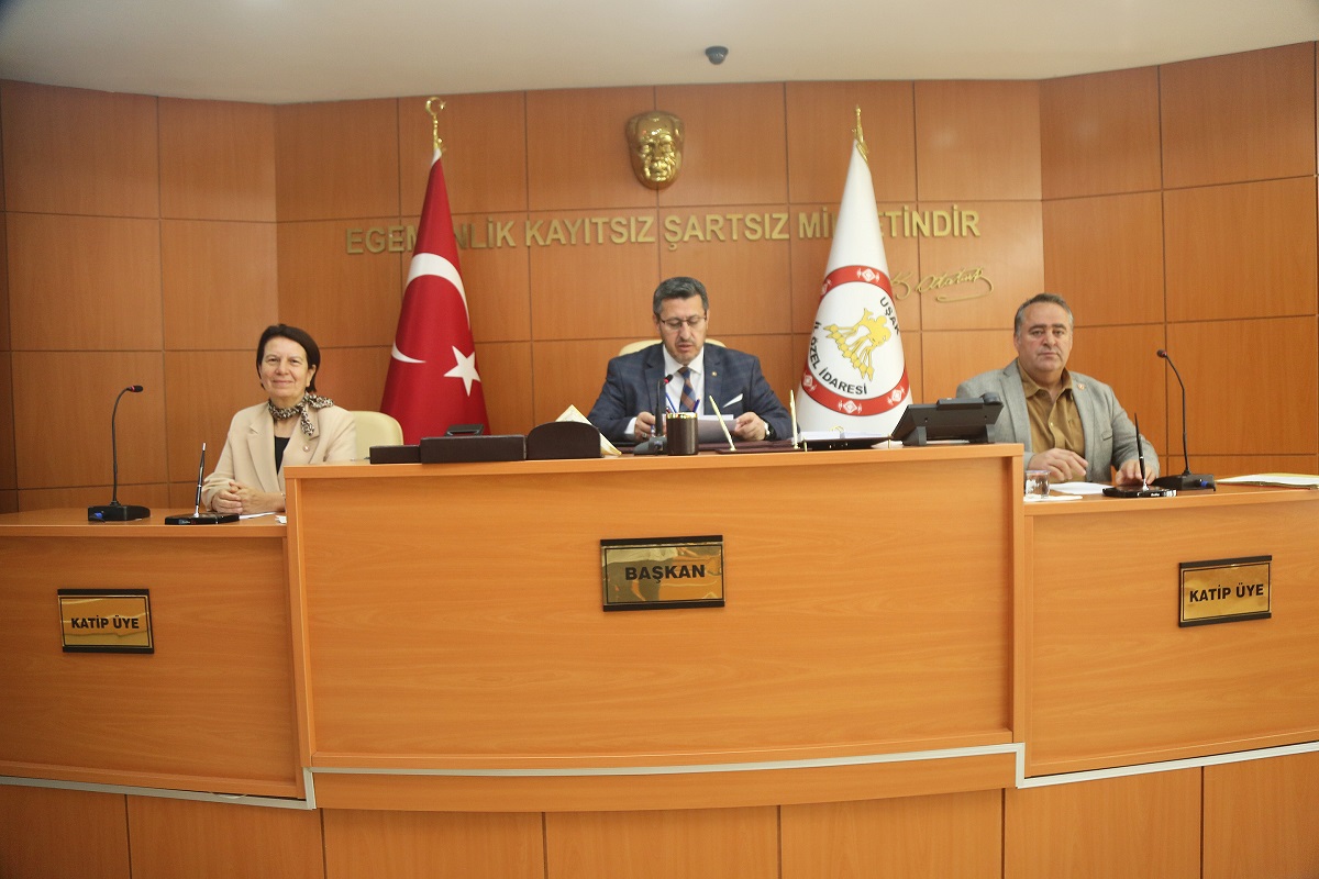  Uşak İl Genel Meclisi  2023 Mayıs Ayı Olağan Toplantısı 3. Birleşimi Yapıldı