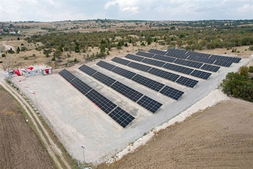 Sivaslı İlçesi Akarca Köyü Güneş Enerji Santrali (GES) Açılışı